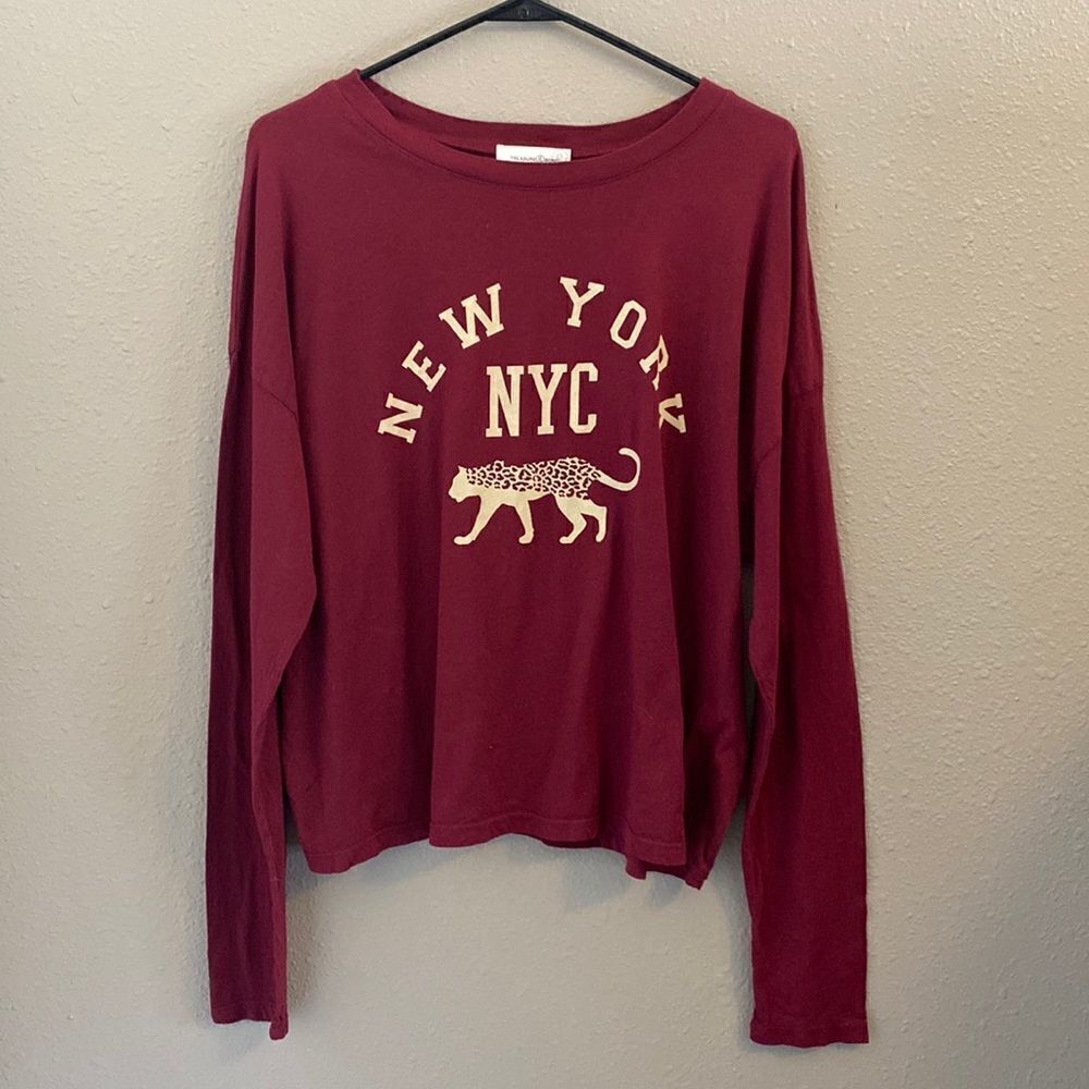 TREASURE & BOND - New York Long Sleeve Logo Tee